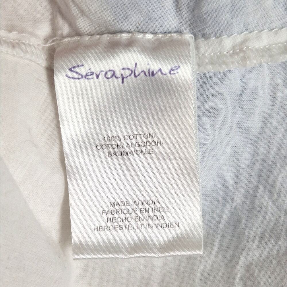 Seraphine Dress 4 Maternity Babydoll Cottagecore Eyelet Boho Prairie Summer - Picture 6 of 7